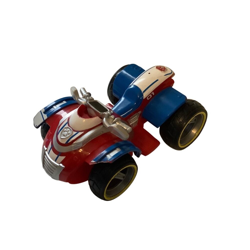 Paw Patrol Ryders Rescue ATV Toy Vehicle Blue Red All Terrain 4.5"